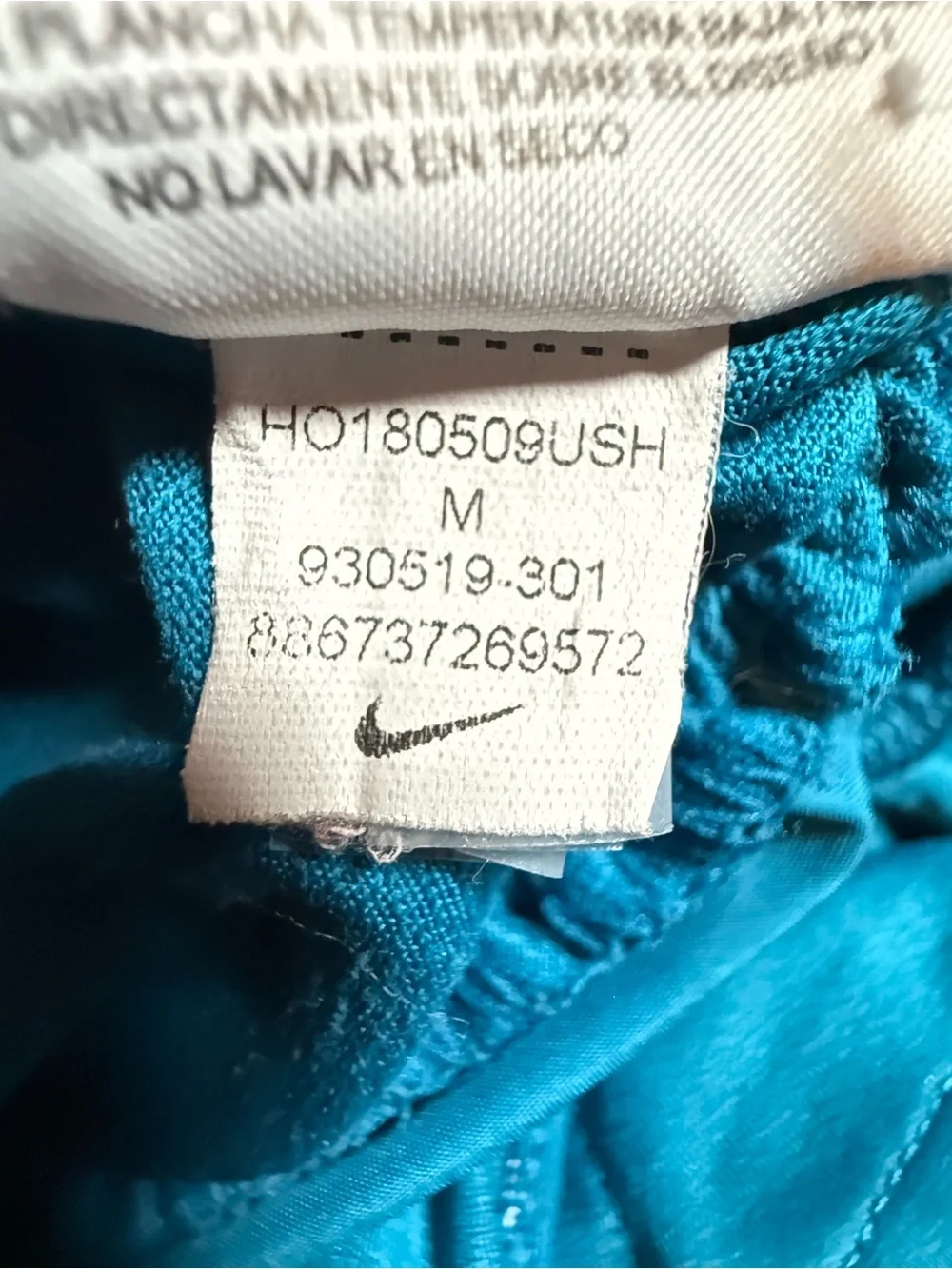 Nike Dri-FIT Tempo Running Shorts Blue Polka Dot Women’s Medium M